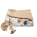 Păturică Minky Vulpe Maro 100 x 75 cm