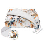 Păturică Minky Vulpe alb 100 x 75 cm