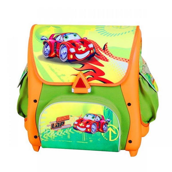 Ghiozdan școlar Tournister Cars, Ecotoys