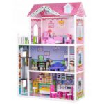 Căsuță de basm căpșunica Ecotoys cu lift TL43004C