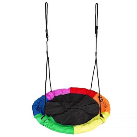 Leagăn de Grădină Ecotoys 110 Cm, 150 kg, multicolor