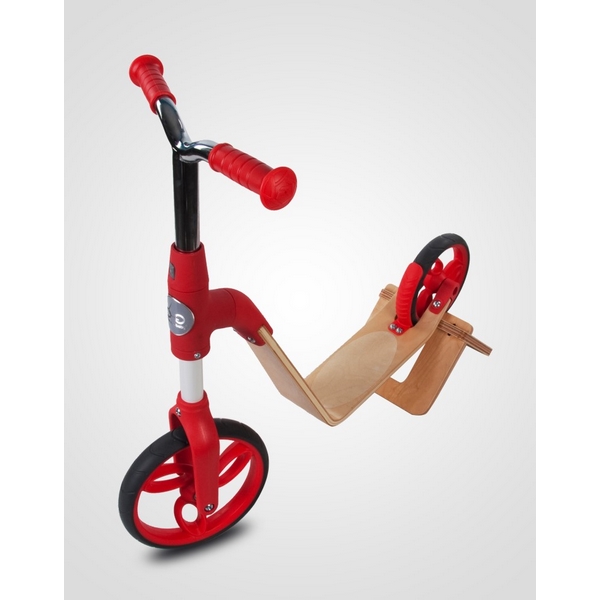 Bicicletă fără pedale/trotinetă Sun Baby 006 EVO 360 Red - Image 7
