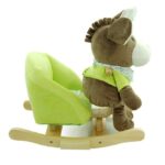 Balansoar de pluș NEFERE Măgăruș Verde