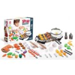 Mini bucătărie cu accesorii Ecotoys HC487931