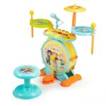 Tobe, pian și microfon pentru karaoke 2 în 1 cu LED Ecotoys HC490483