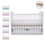 Pat VESSANTI Como culisant cu sertar + Saltea cocos confort 120 x 60 cm
