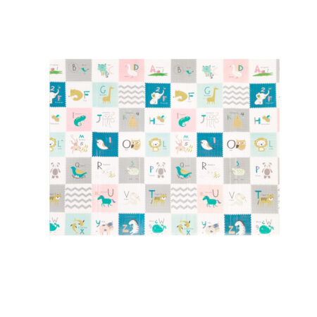 Saltea de joacă pentru copii 180 x 200 cm Kidwell INDA - Alphabet