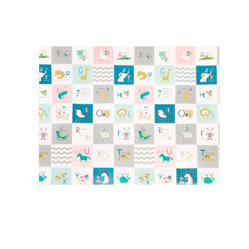 Saltea de joacă pentru copii 180 x 200 cm Kidwell INDA - Alphabet