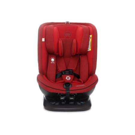 Scaun Auto Coto Baby Hevelius 360° Isofix 0-36 Kg Melange Roșu