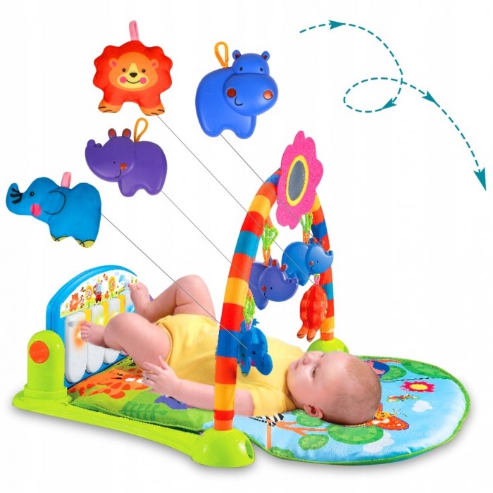 Saltea de joacă cu pian Ricokids 7316 - Multicoloră - Image 3