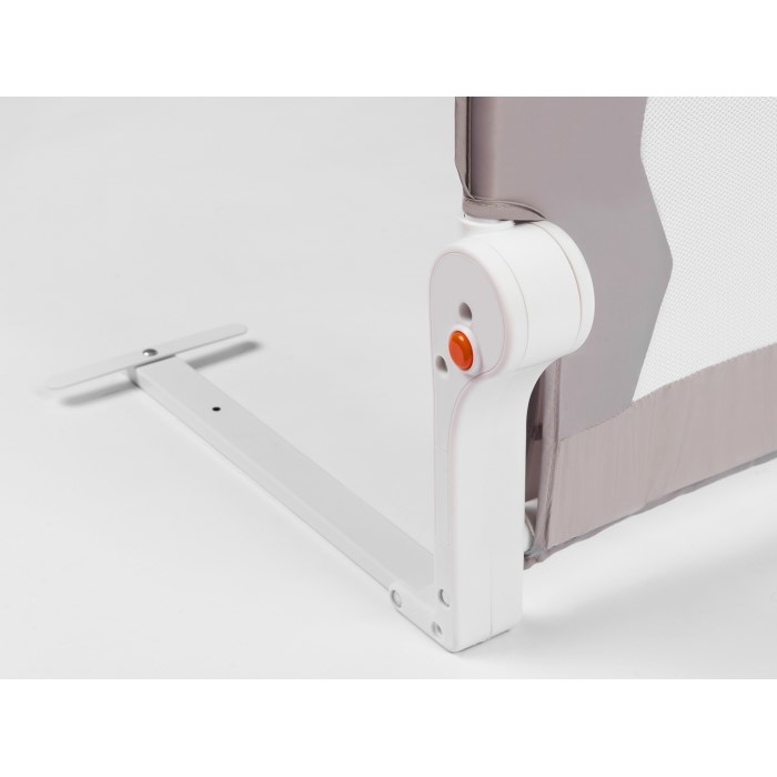 Barieră de protecție pentru pat 150 x 35 x 42 cm Ricokids - Gri - Image 2