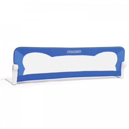 Barieră de protecție pentru pat 150 x 35 x 42 cm Ricokids - Albastru