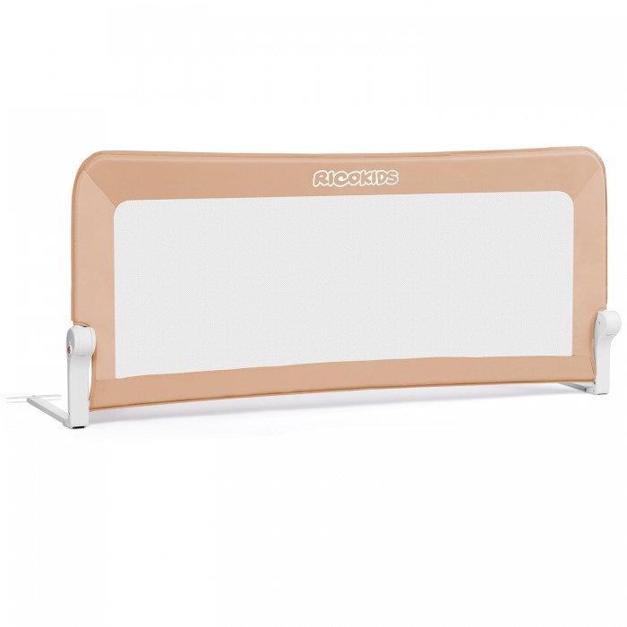 Barieră de protecție pentru pat 150 x 35 x 66 cm Ricokids - Bej