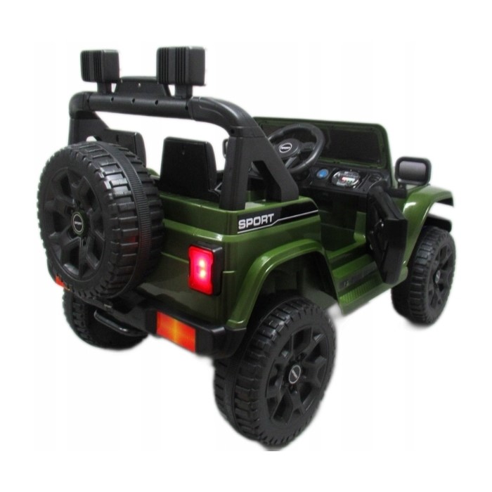 Jeep electric cu telecomandă și funcție de balansare Jeep X10 TS-159 R-Sport - Verde - Image 2