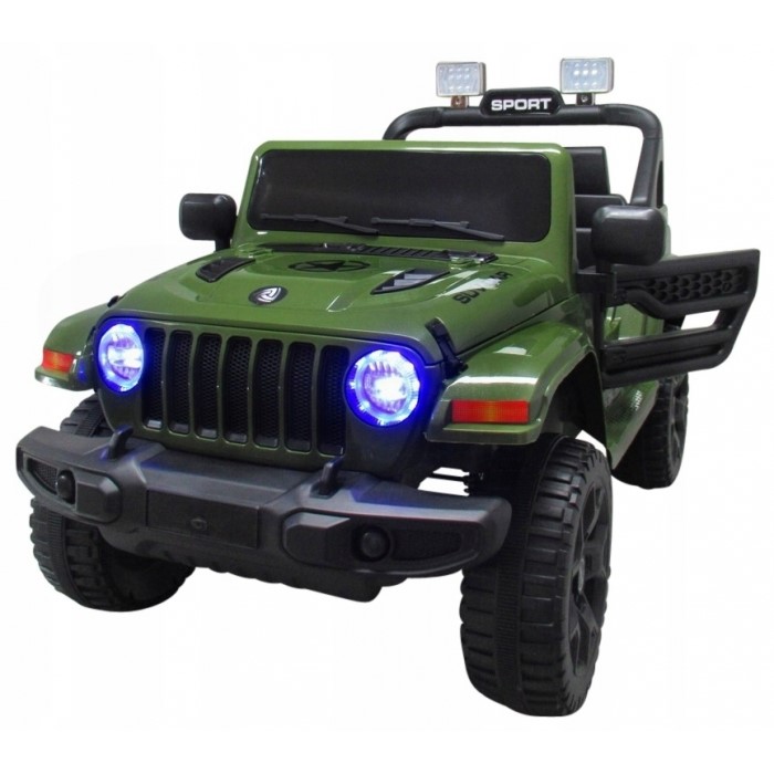 Jeep electric cu telecomandă și funcție de balansare Jeep X10 TS-159 R-Sport - Verde - Image 3