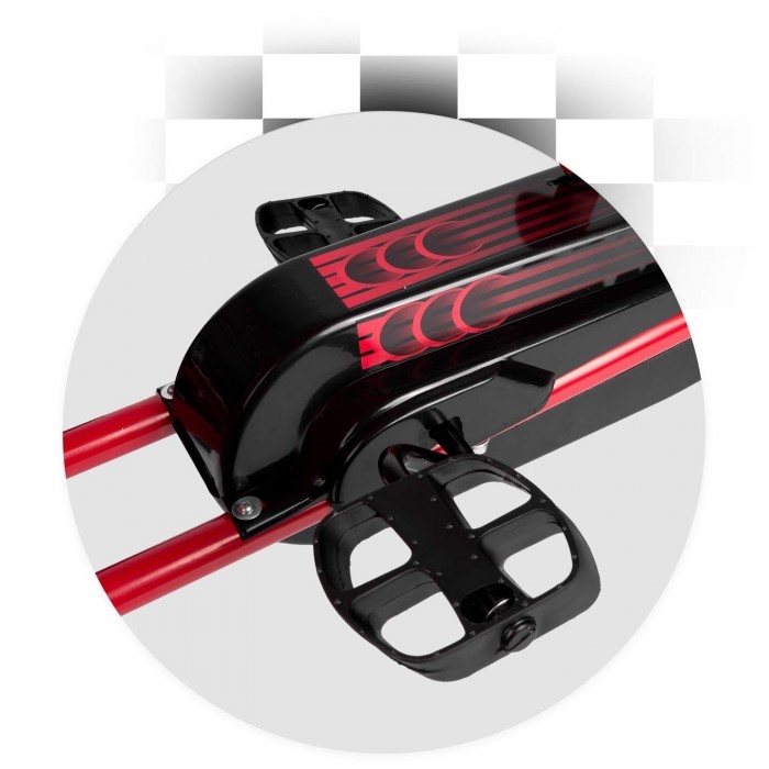 Kart cu pedale și roți gonflabile Gokart RK-593 Ricokids 759300, Roșu - Image 7