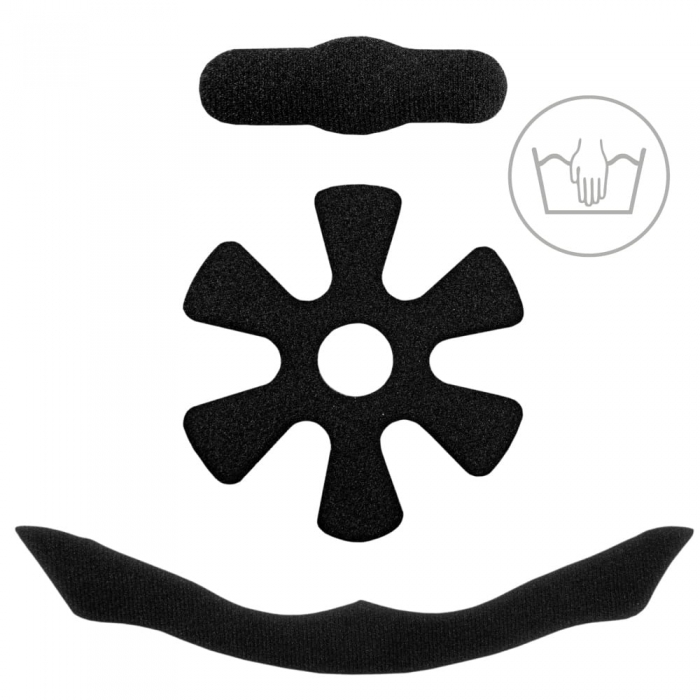 Cască de protecție pentru copii reglabilă din ABS și EPS, mărime S, 48 - 52 cm, Kidwell ORIX - Roz - Image 7