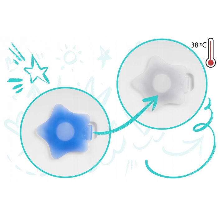 Cadiță de baie cu dop de scurgere Ricokids RK-281 - Mentă - Image 6