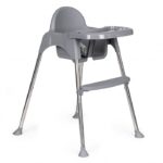 Scaun de masă 2 în 1 Ecotoys HC-135 - Gri
