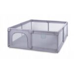 Țarc de joacă pentru copii 180 x 200 cm Kidwell FANKO - Gri