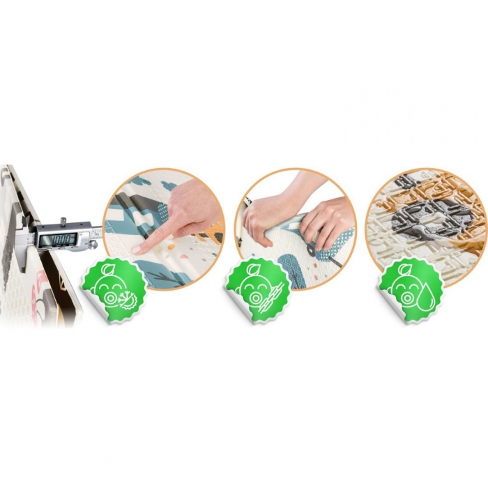 Saltea de joacă 150 x 200 x 1 cm Nukido NK-341 - Image 5