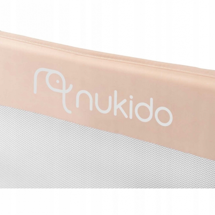 Barieră de protecție pentru pat 150 x 35 x 42 cm Nukido 722201 - Bej - Image 4