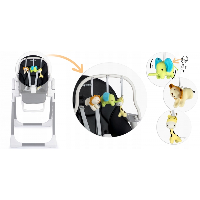 Bară cu jucării pentru scaunul de masă BELO/LINDO/TUGO Ricokids 7250 - Image 2