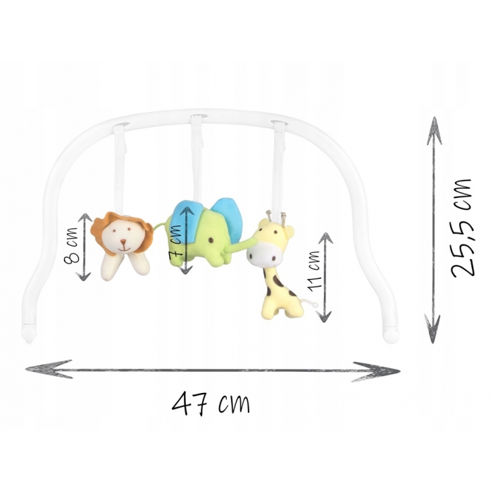 Bară cu jucării pentru scaunul de masă BELO/LINDO/TUGO Ricokids 7250 - Image 3
