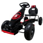 Kart cu pedale Gokart, 4-10 ani, roti gonflabile, G8 R-Sport - Rosu