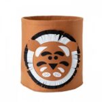 Coș pentru depozitarea jucăriilor Ecotoys OR83WZ2 - Leu