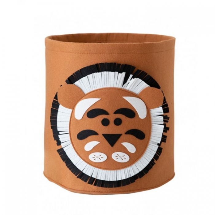 Coș pentru depozitarea jucăriilor Ecotoys OR83WZ2 - Leu