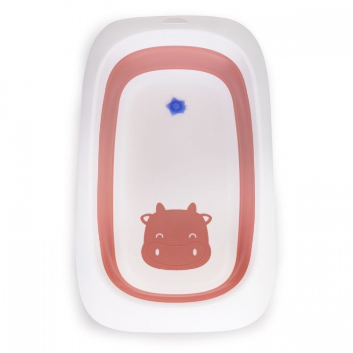 Cădiță de baie cu dop de scurgere Ecotoys HA-B31 - Roz - Image 5