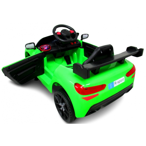 Masinuță electrică cu telecomandă și funcție de balansare Cabrio A1 R-Sport - Verde (vârsta 1-4 ani) - Image 4