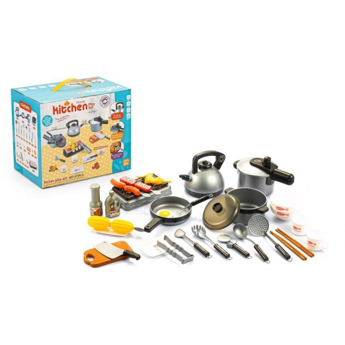 Set de accesorii pentru bucătărie, 36 elemente, Ecotoys HC487924 - Image 2