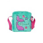 Geantă tip borsetă de pluș 15 x 18 cm Kidwell Mermaid