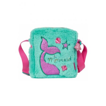 Geantă tip borsetă de pluș 15 x 18 cm Kidwell Mermaid