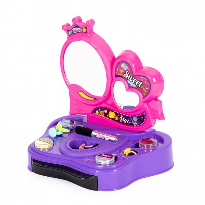 Măsuță cu accesorii pentru make-up și tatuaje Ecotoys HC577340 - Image 3