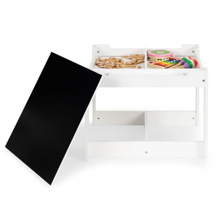 Set de masă cu două scaune pentru copii Ecotoys FH-KR200010 - Image 3