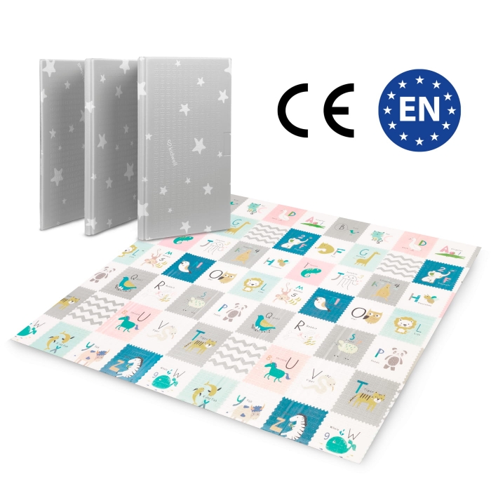 Saltea de joacă pentru copii 180 x 200 cm Kidwell INDA - Alphabet - Image 4