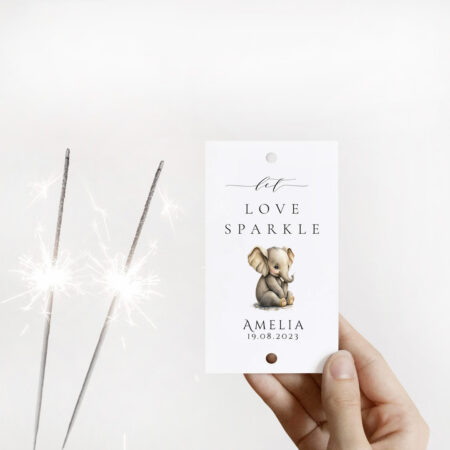 Artificii de mână personalizate - Micul Elefant