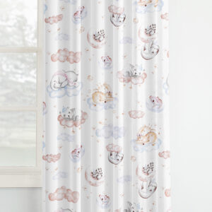 Draperie Bumbac Animale dormind