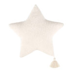 Pernă decorativă Stea - Albă 40 x 40 cm
