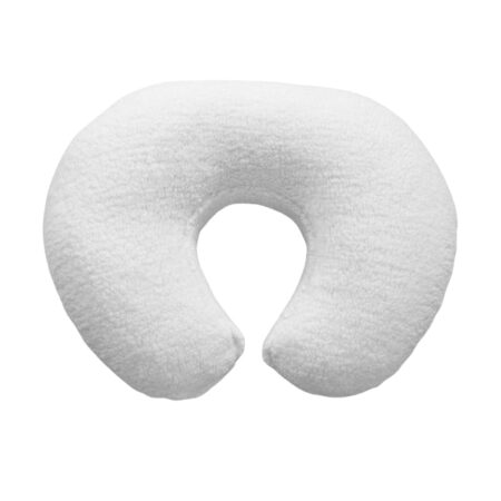 Pernă pentru alăptare din lână tricotată - Alb