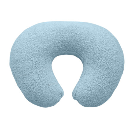Pernă pentru alăptare din lână tricotată - Albastru