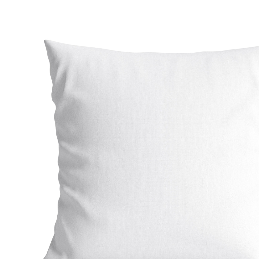 Pernă din bumbac - Albă 40 x 40 cm - Image 2