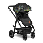Cărucior 2 în 1, Lionelo, Amber, Ediție limitată Dreamin', 0-22 kg, Negru
