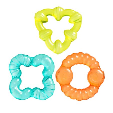 Jucării de dentiție, Cu apă, Playgro, Bumpy Gums, Multicolor