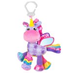 Jucărie pentru cărucior, scoică auto și pătuț, Playgro, Activity Friend Stella Unicorn
