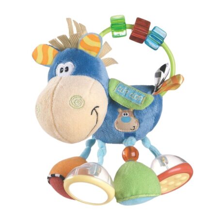 Jucărie zornăitoare și de dentiție, Playgro, Clip Clop Activity Rattle