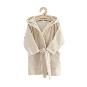 Halat de baie, 0 - 18 luni, New Baby, Comfortably, beige